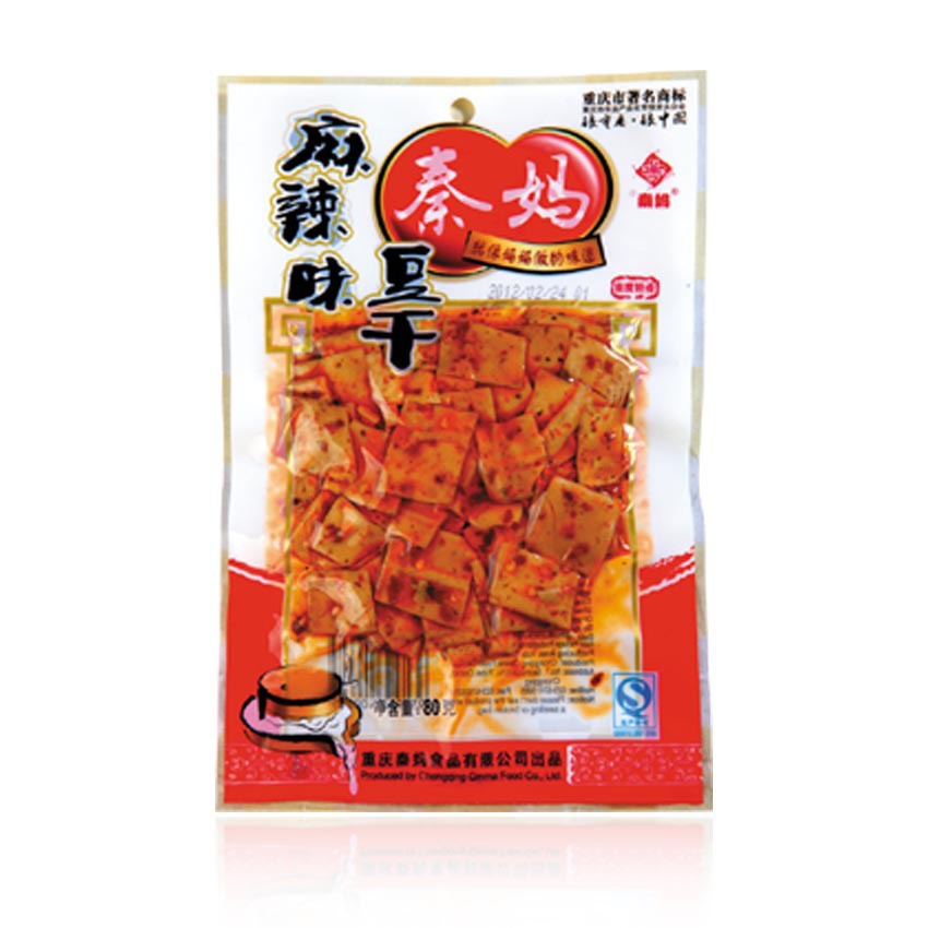 秦妈麻辣味豆干