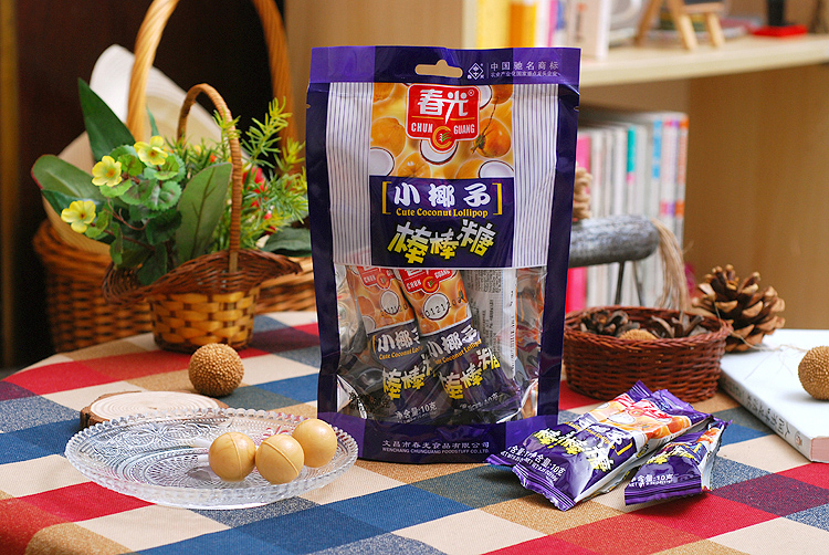 春光椰子棒棒糖60g