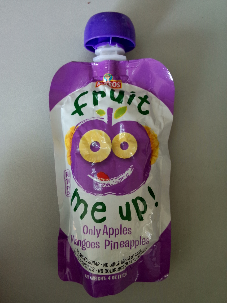 爱果士苹果芒果菠萝可吸果泥