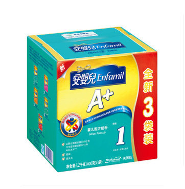 安婴宝安婴儿A+婴儿配方奶粉
