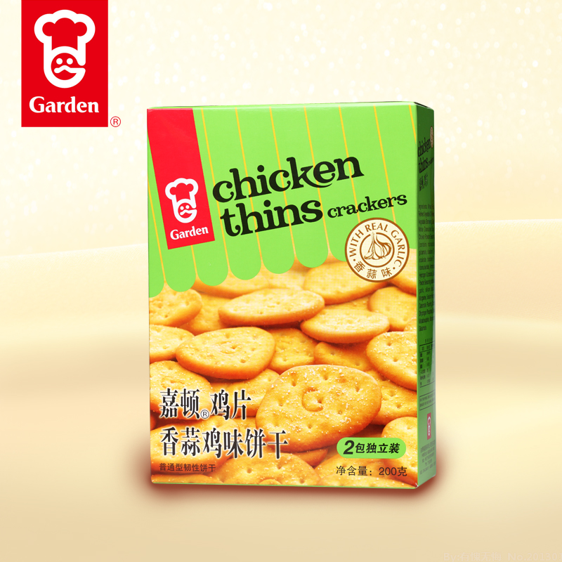 嘉顿香蒜鸡味饼干