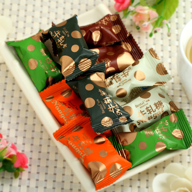 柏泰牛轧糖黑芝麻味150g