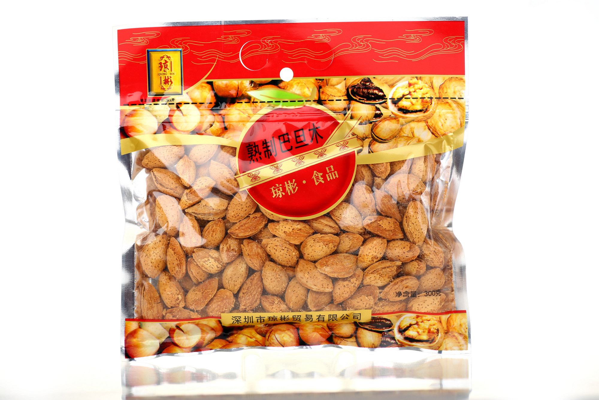 琼彬熟制巴旦木300g