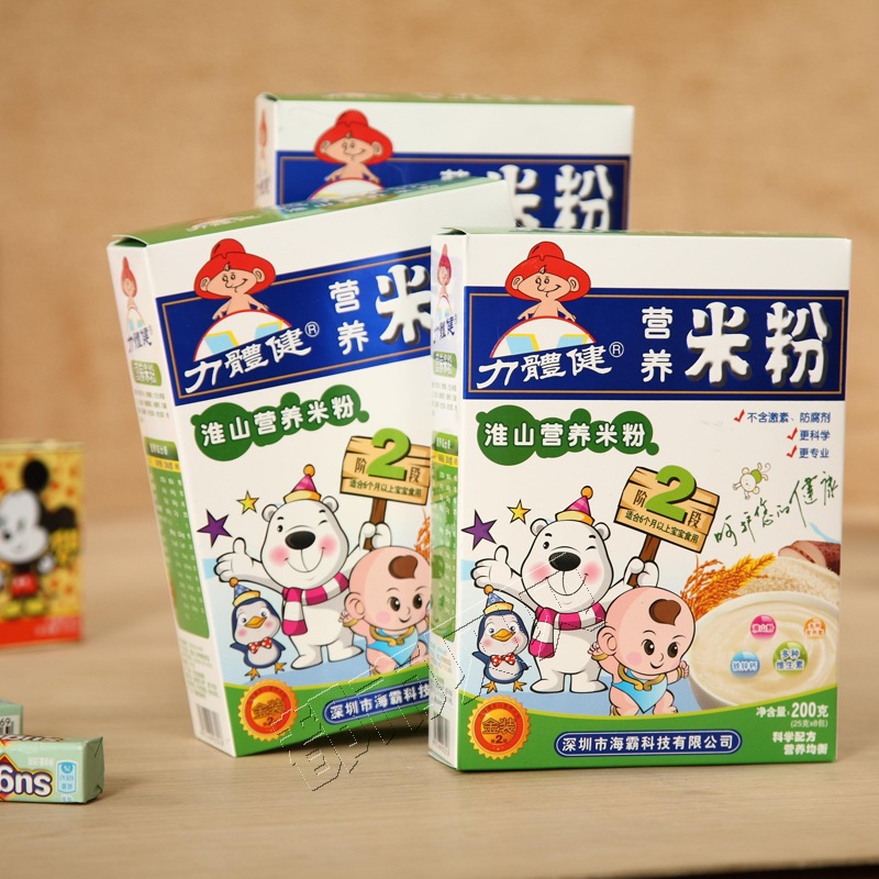 力体健淮山营养米粉（2段）200g