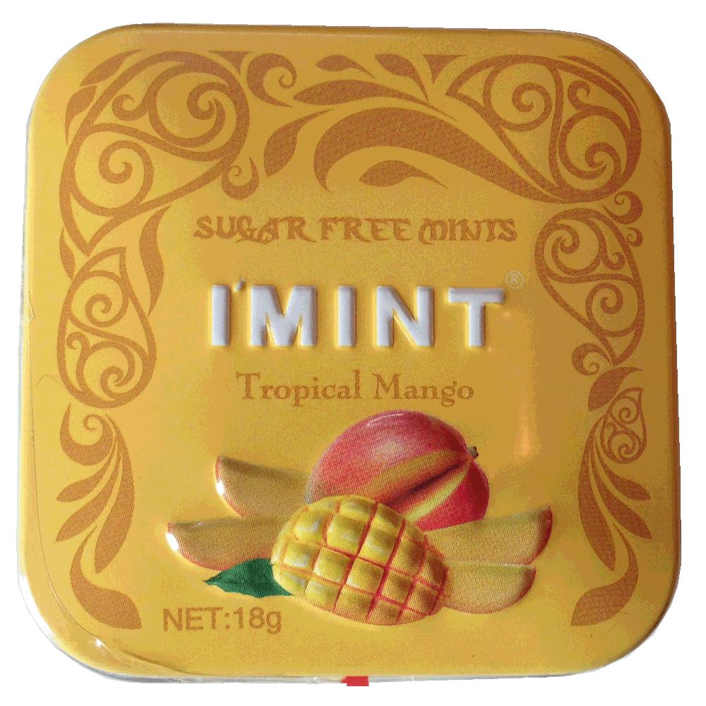 IˊMINT热情芒果味无糖薄荷糖