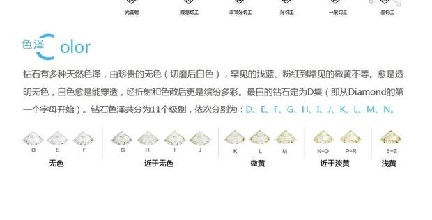 GsunG吉上吉 白18K金/铂金钻石吊坠时尚挂件钻坠颈饰送银项链