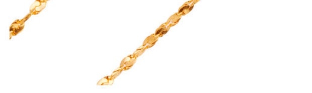 吉上吉人气满天星女士百搭项链AU999黄金6克多轻金细链结婚送礼