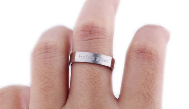 GSUNG铂金PT950情侣对戒天生一对婚戒Perfect Match外方内圆戒指