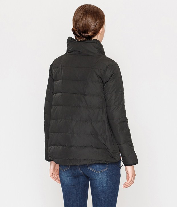 YINER音儿专柜冬装款 短款两面穿白鸭绒羽绒服女85508070