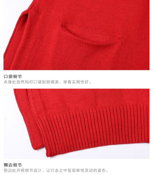 YINER音儿春季新款精致蝴蝶胸花中长款针织衫开衫86306066配
