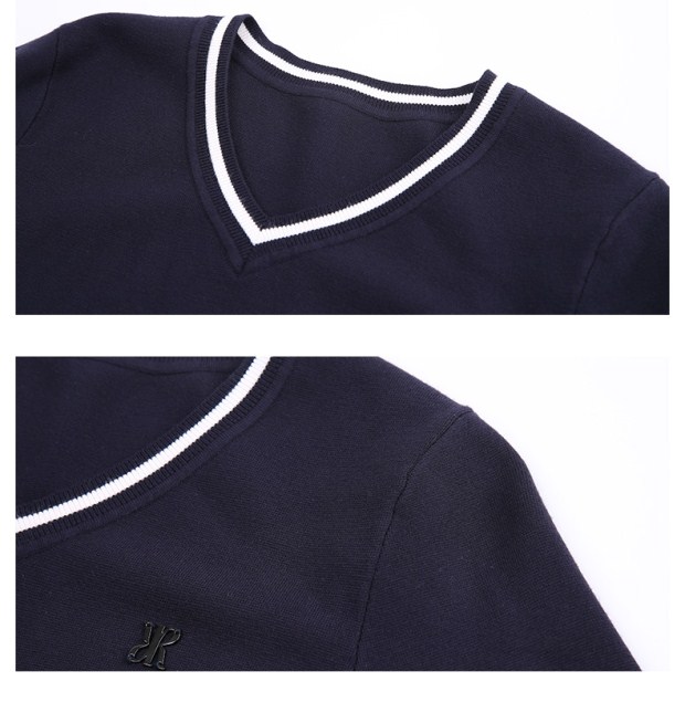 YINER音儿 2017春装新品 优雅淑女系带收腰V领修身连衣裙86806141