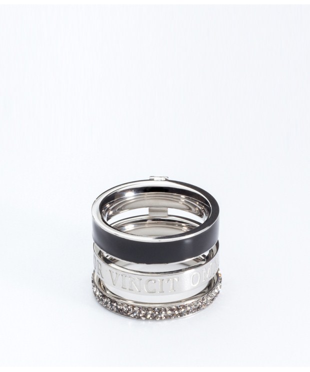 YINER音儿 设计师原创联名品牌个性朋克简约镶石戒指 8C57299090