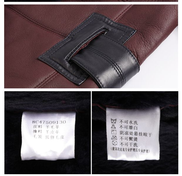 YINER音儿 2017秋季新款 狐狸毛领中长款皮毛一体大衣 8C47509130