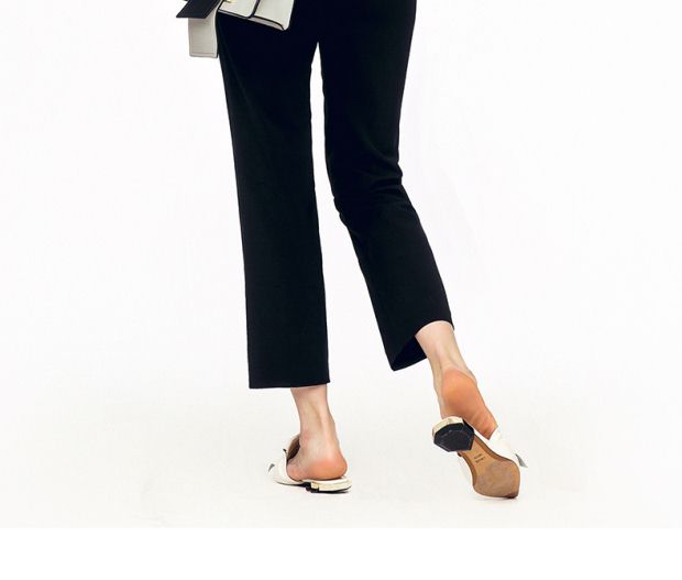 预售-音儿 2017秋季新款 复古艺术口袋设计条纹女上衣8C57370390