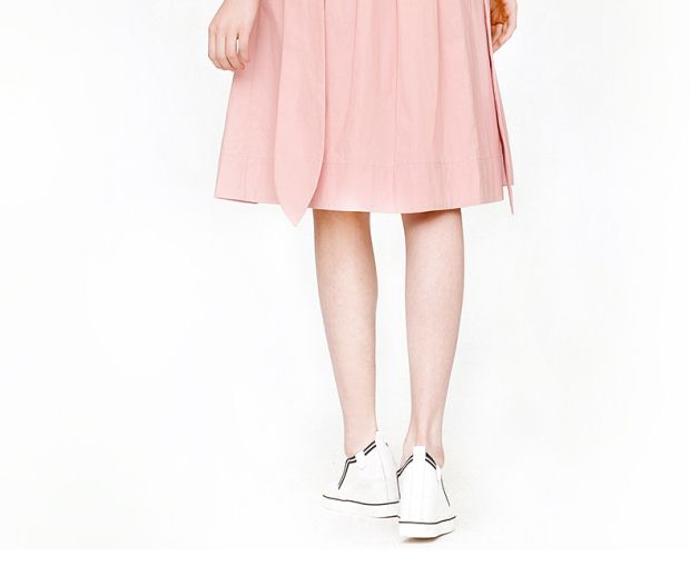 YINER音儿 2017秋季新款 复古立领修身连衣裙8C57305280