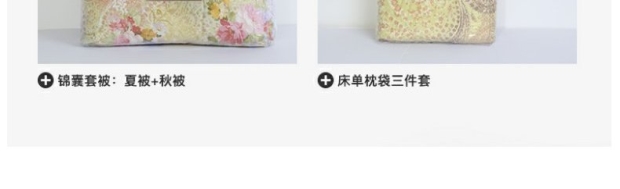 雅芳婷家纺四件套加 摩登丝子母被+田园风床单+2枕套