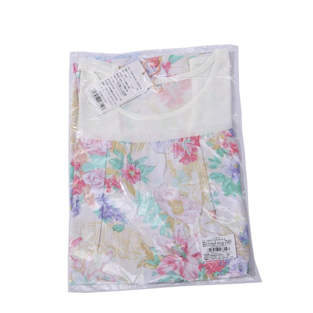 富安娜家纺 馨而乐家居卧室天丝睡衣睡裙时尚印花 莱赛尔背心裙