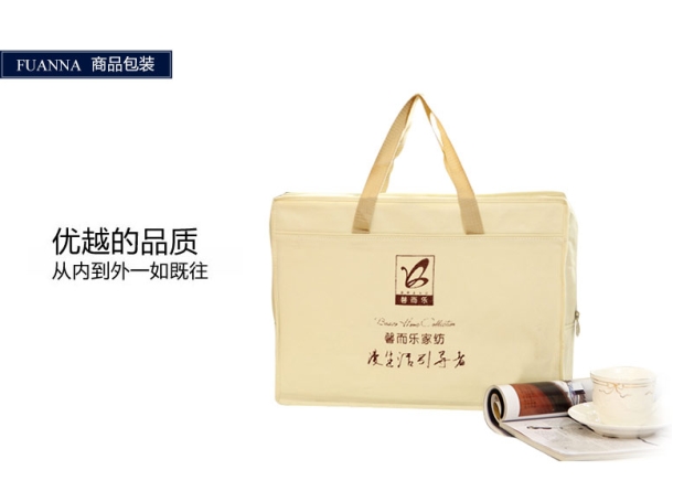 富安娜馨而乐全棉床上四件套纯棉1.8m床双人1.5米床单被套花卉