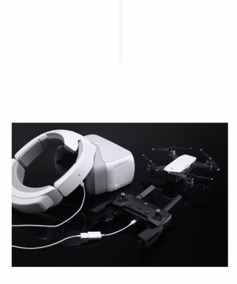 DJI 大疆无人机 GOGGLES 飞行眼镜 御 Micro USB OTG 转接线 配件