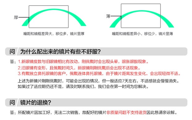 Maekin陌影眼镜片 防辐射树脂非球面镜片 1.56轻薄近视眼镜片2片