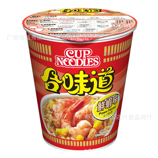 日清合味道虾杯面