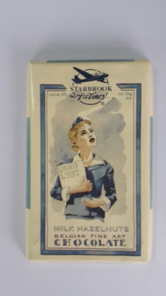 星河航空榛子牛奶巧克力85g