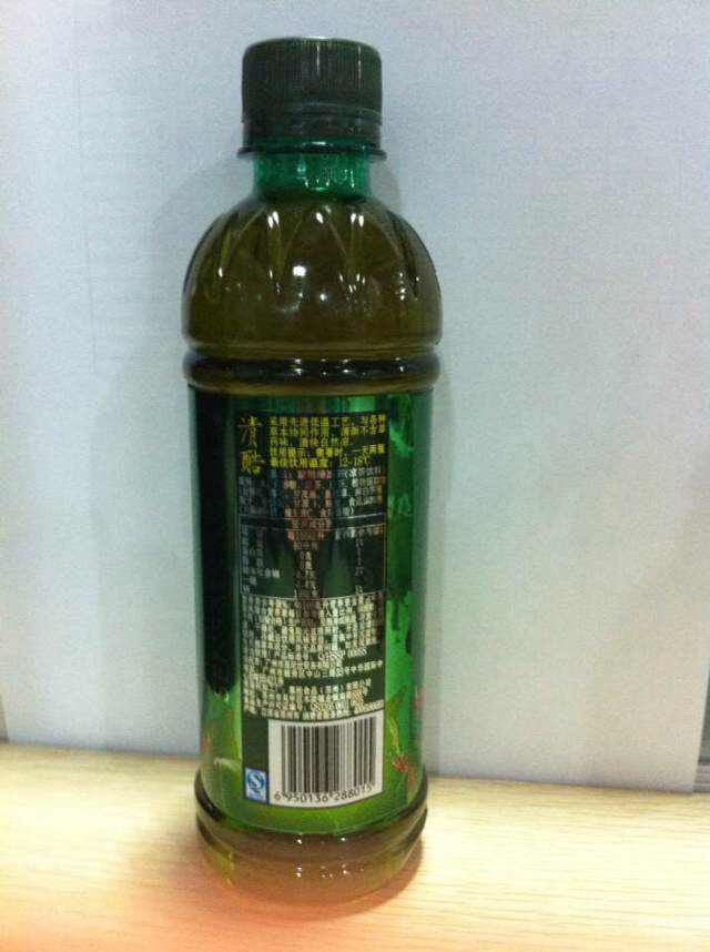 清酷绿凉茶饮料
