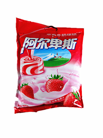 阿尔卑斯草莓牛奶硬糖