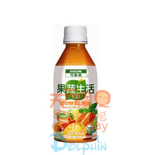 可果美 果蔬生活 胡萝卜果蔬混合汁280ML