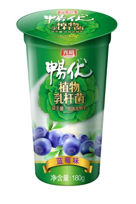 光明畅优果粒发酵乳（蓝莓）