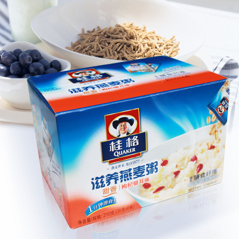 桂格滋养燕麦粥-枸杞银耳味