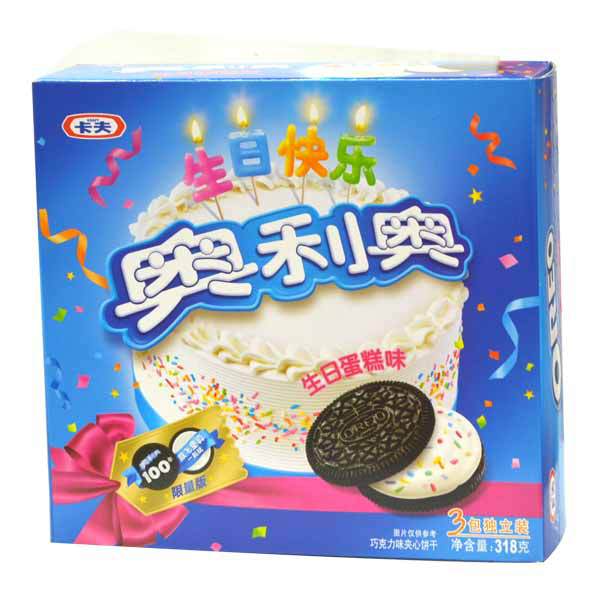 奥利奥巧克力夹心饼干（巧克力味夹心）（3包独立保鲜装）