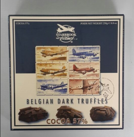 星河航空精选黑松茸形巧克力250g