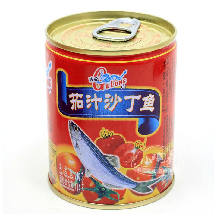 古龙食品古龙牌茄汁沙丁鱼240g