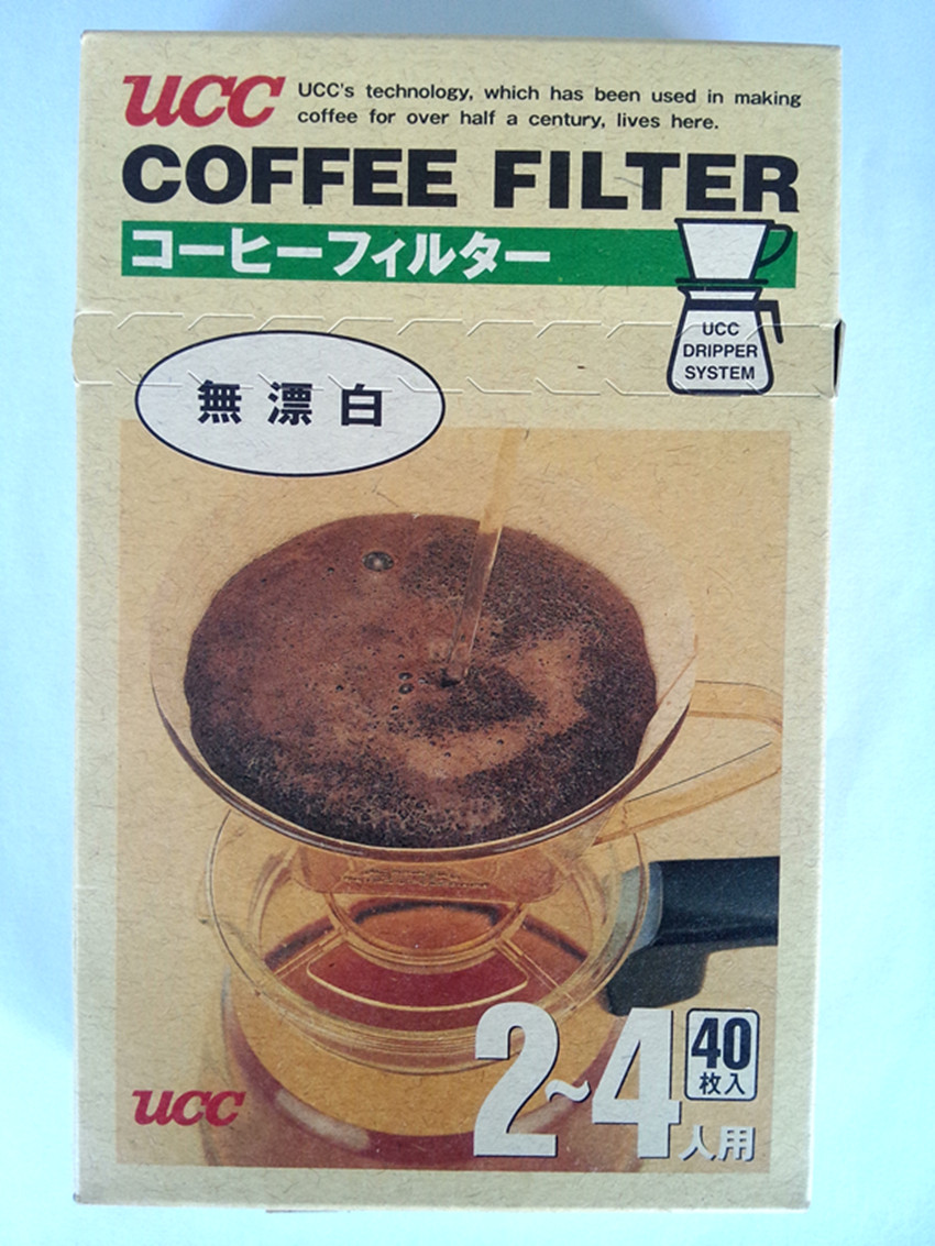 UCC咖啡滤纸2～4(无漂白)