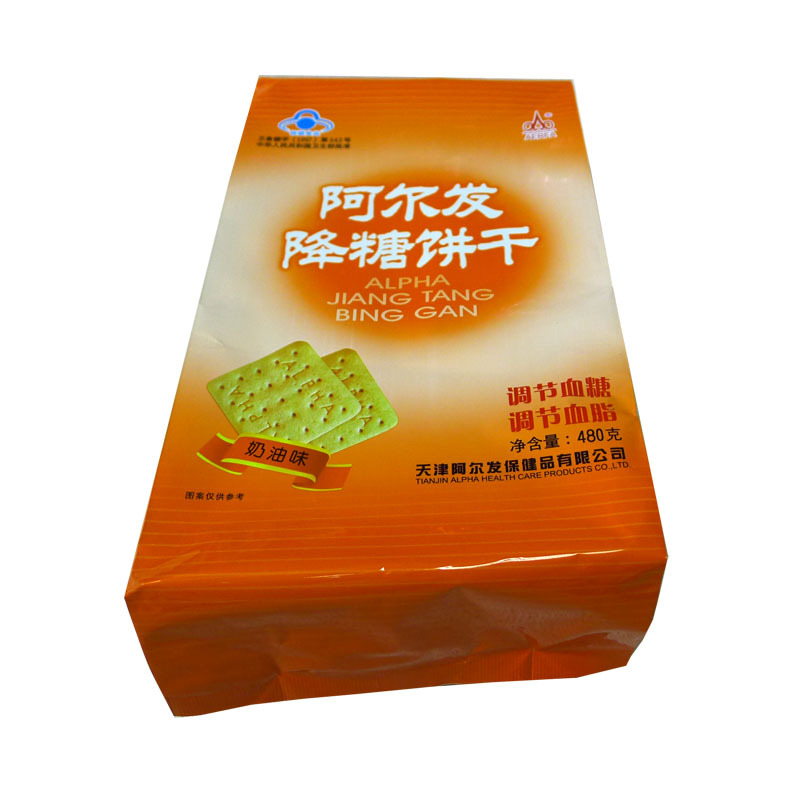 阿尔发降糖饼干（奶油）480克