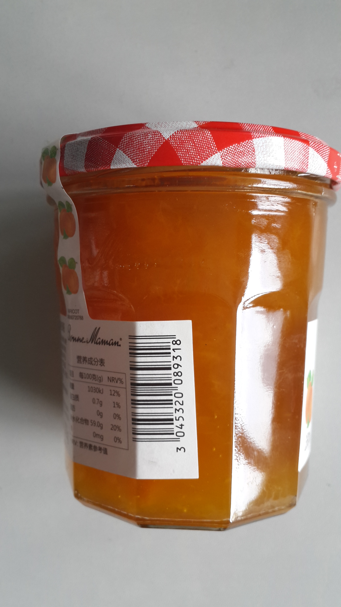 巧婆婆杏果酱370g