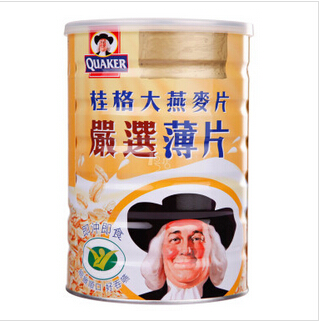 桂格即冲即食严选薄片大燕麦片