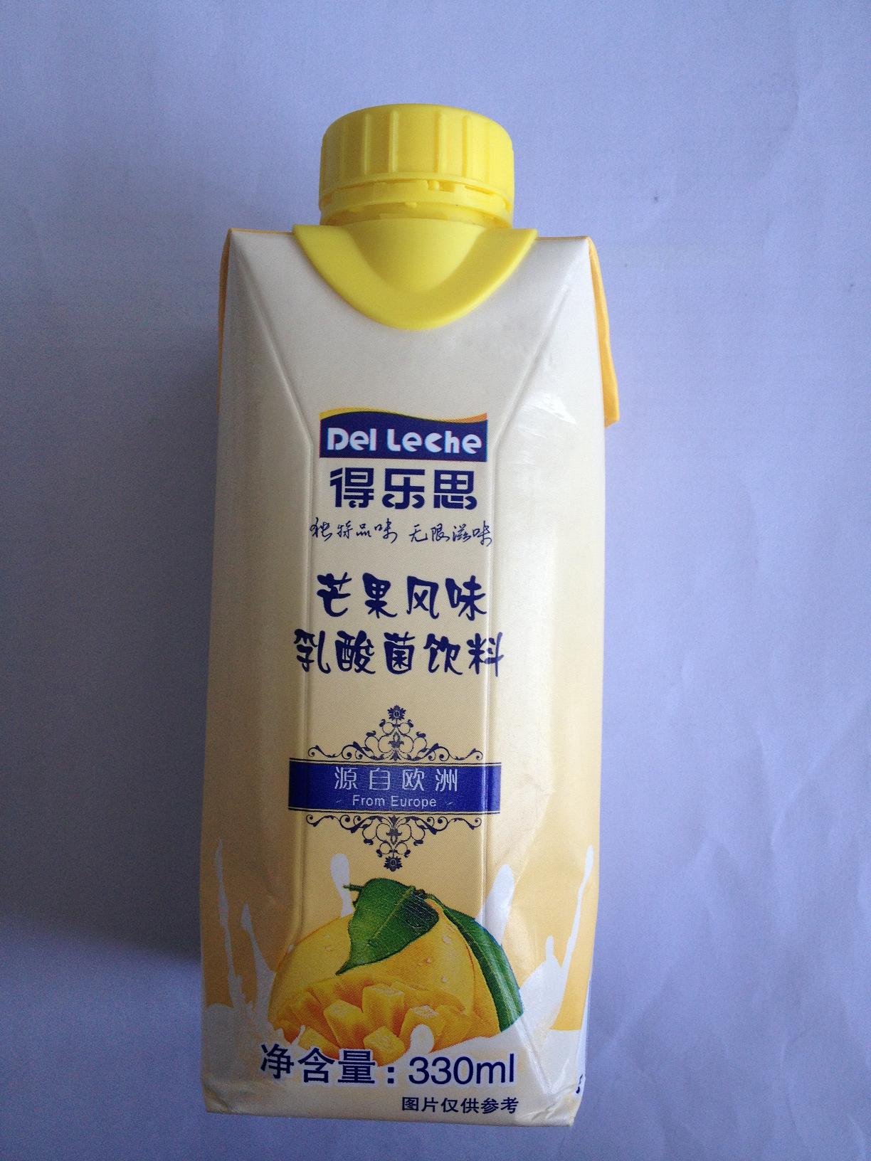 得乐思芒果风味乳酸菌饮料