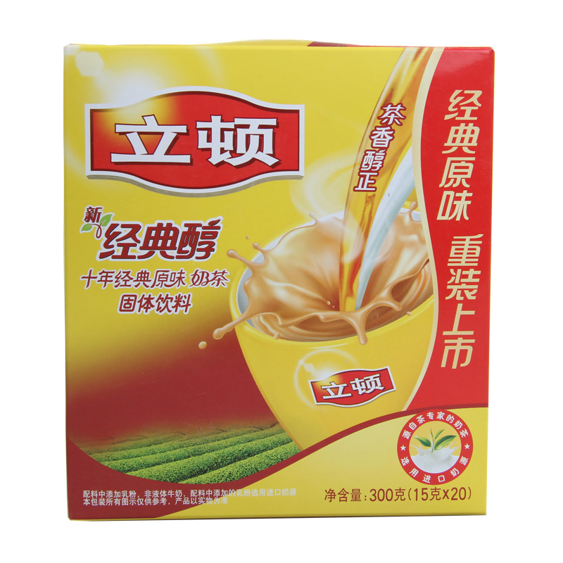 立顿经典醇十年经典原味奶茶