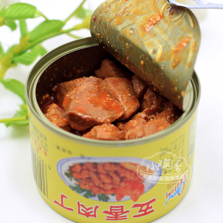 古龙牌五香肉丁142g