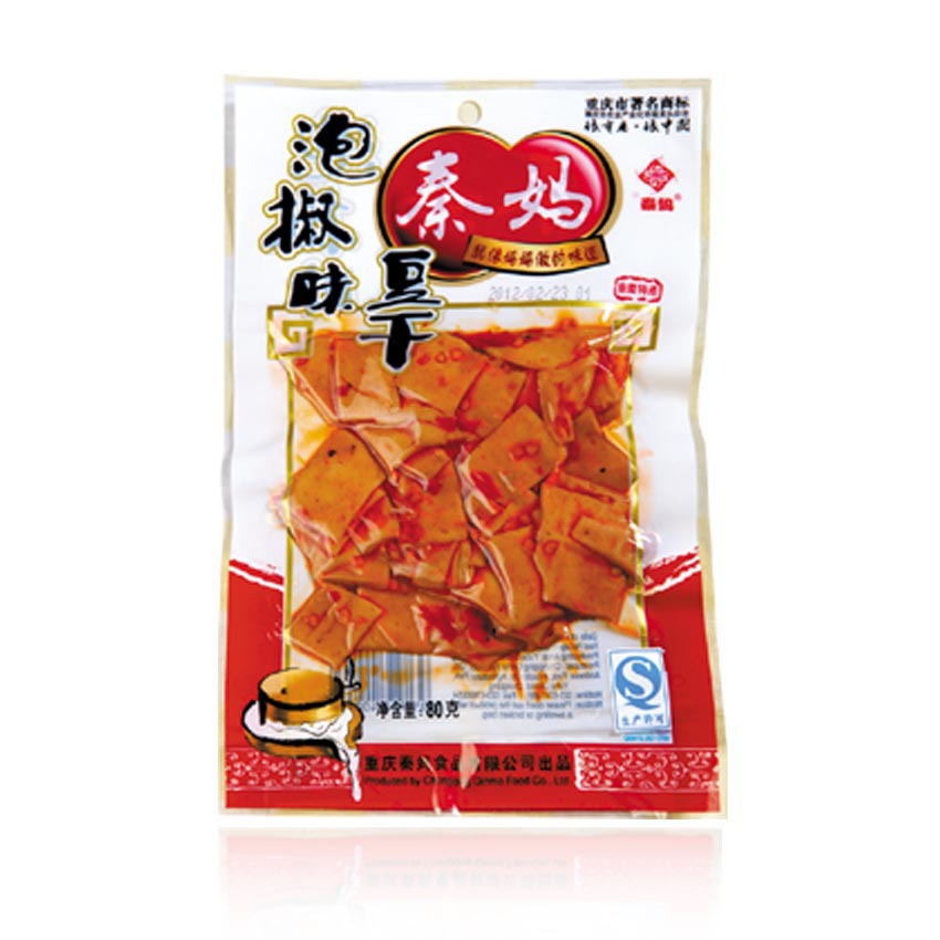 秦妈泡椒味豆干