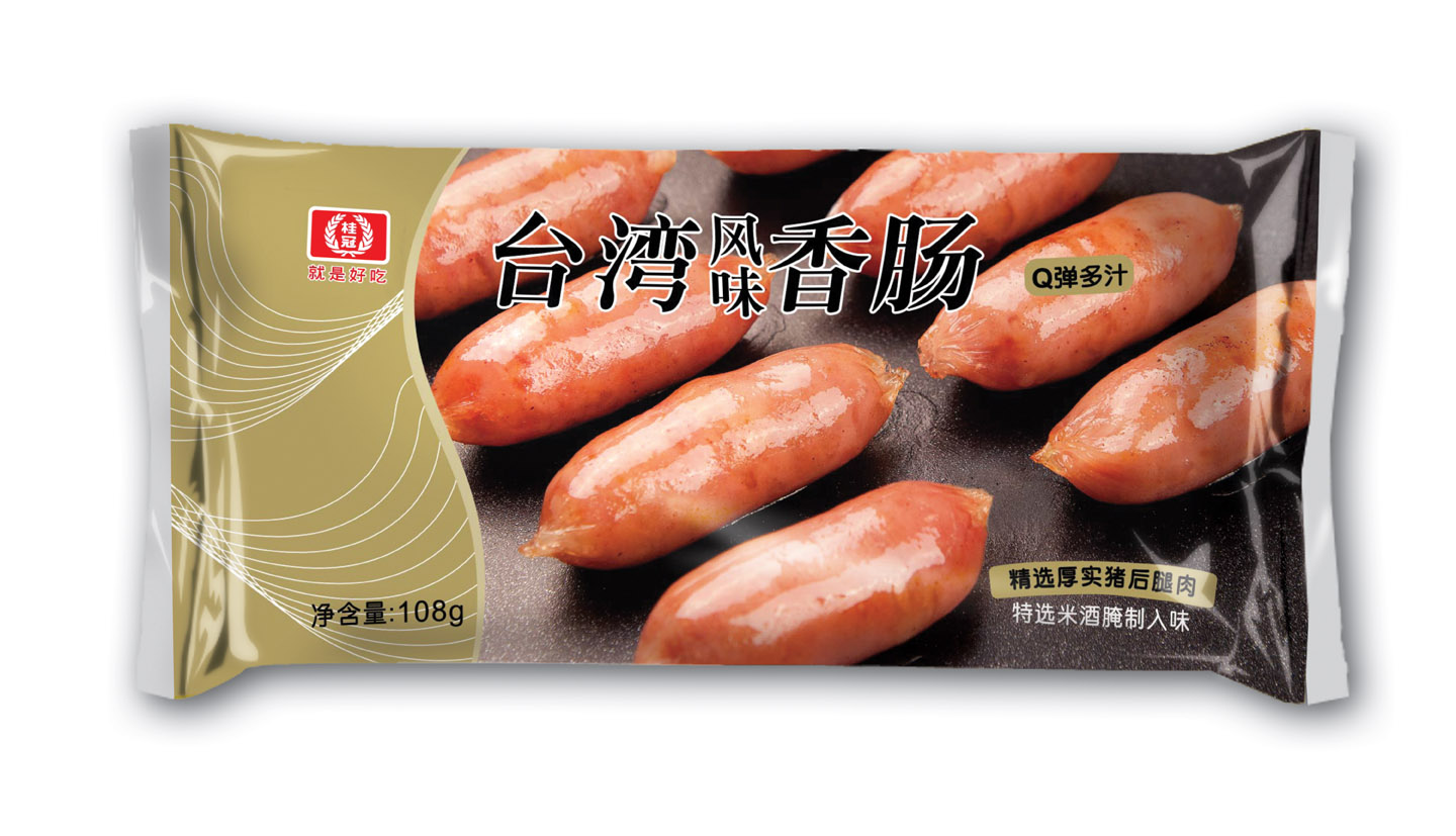 桂冠台湾风味香肠