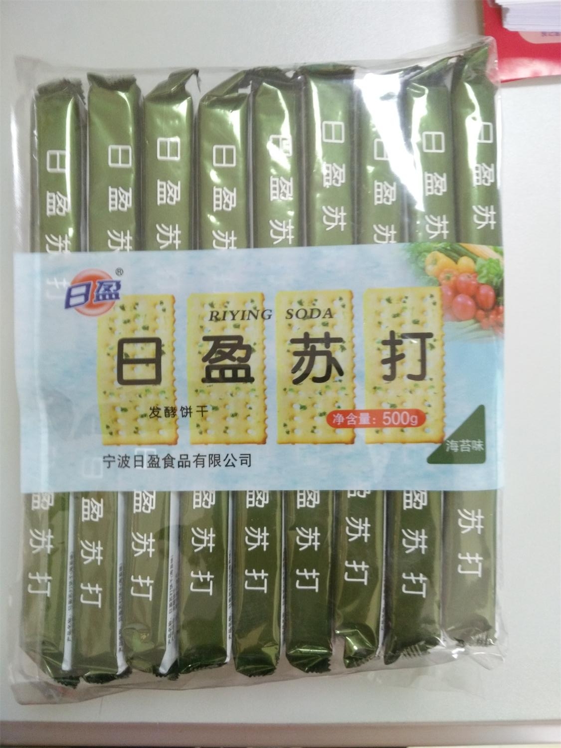 日盈苏打饼干（海苔味）