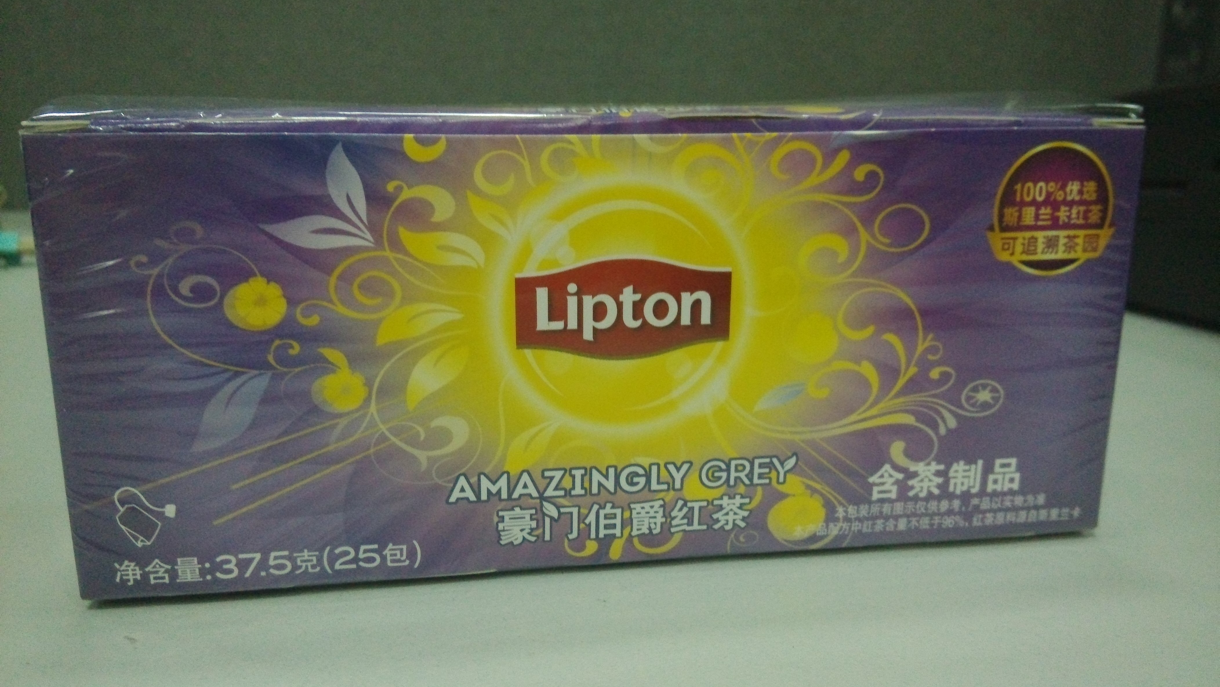立顿豪门伯爵红茶