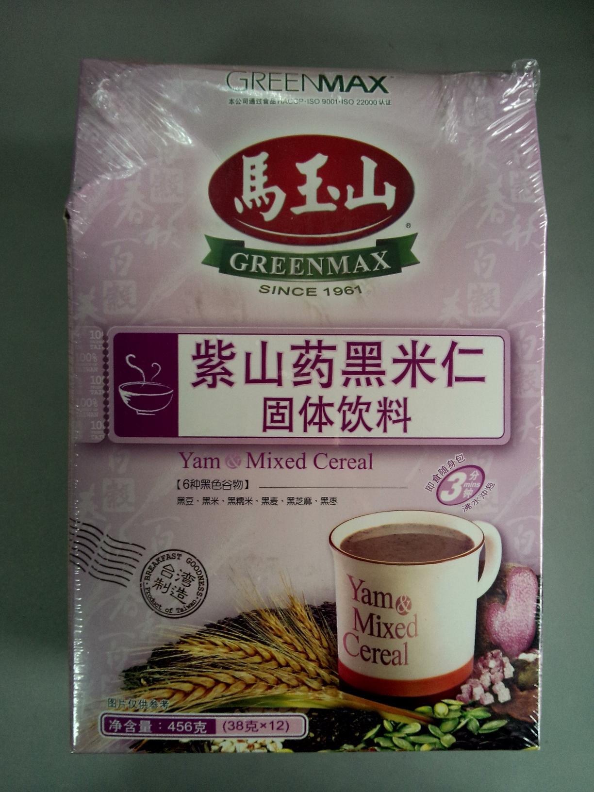 马玉山紫山药黑米仁(固体饮料) 