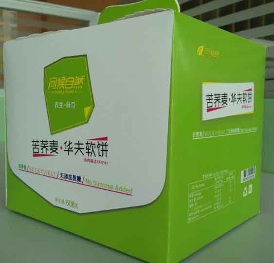 问候自然苦荞麦华夫软饼