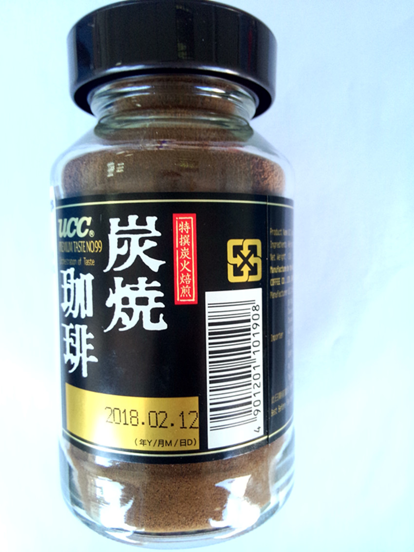 UCC 炭烧即溶咖啡固体饮料      