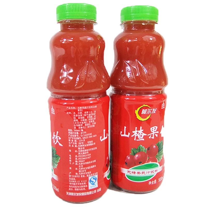 Alfa/阿尔发阿尔发山楂果蔬汁饮料瓶装500ml